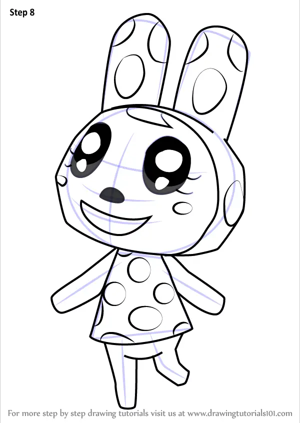 Learn How to Draw Chrissy from Animal Crossing Animal 