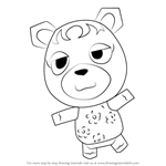 How to Draw Cupcake from Animal Crossing