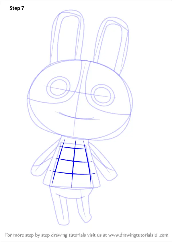 How to Draw Dotty from Animal Crossing (Animal Crossing) Step by Step ...