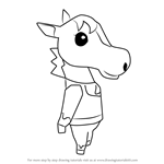 How to Draw Epona from Animal Crossing