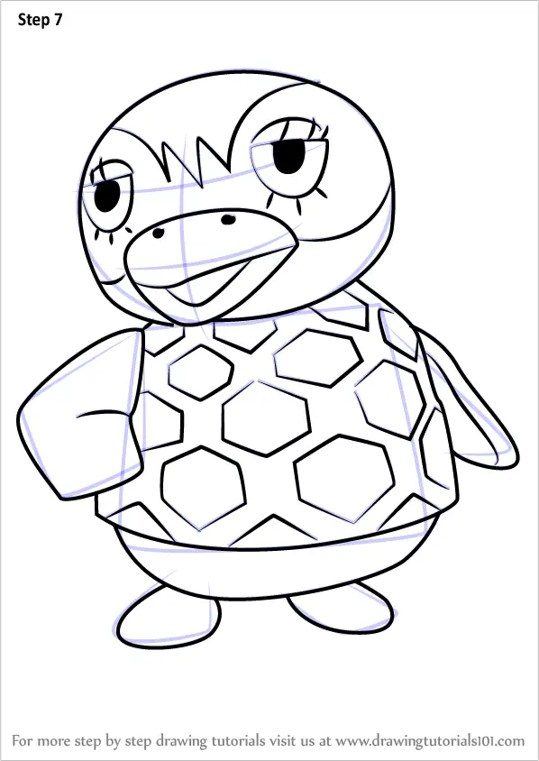 Learn How to Draw Flo from Animal Crossing (Animal ...