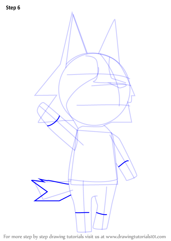 Step by Step How to Draw Freya from Animal Crossing ...