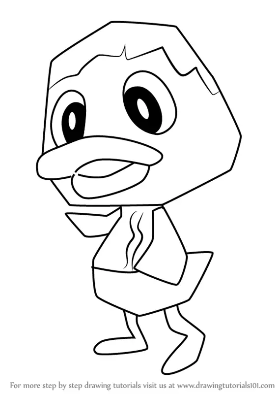 Learn How to Draw Fruity from Animal Crossing (Animal Crossing) Step by ...