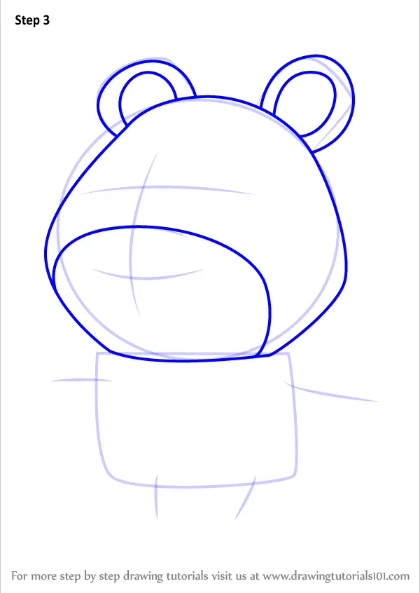 How to Draw Graham from Animal Crossing (Animal Crossing) Step by Step ...