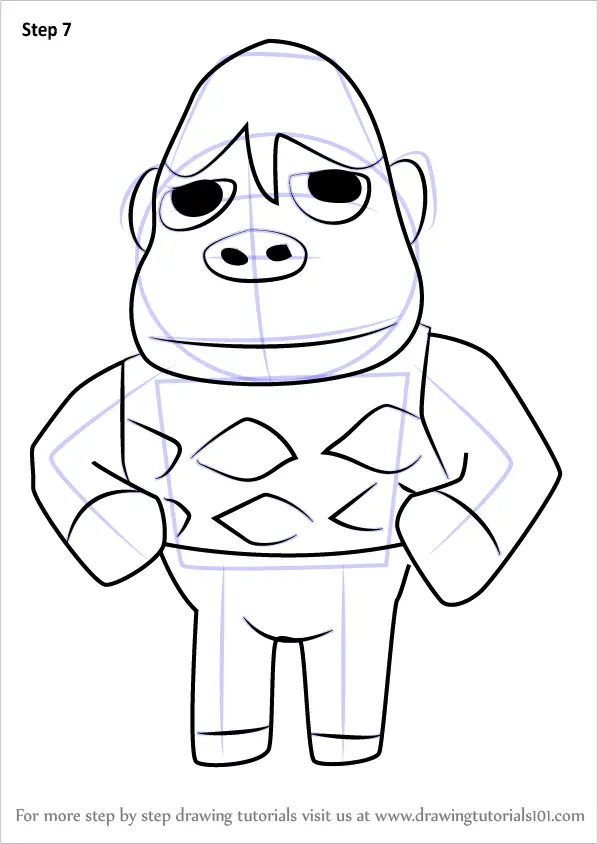 Learn How to Draw Hans from Animal Crossing (Animal ...