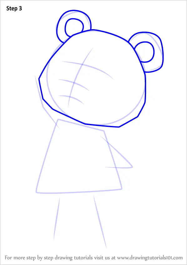 How to Draw Klaus from Animal Crossing (Animal Crossing) Step by Step ...