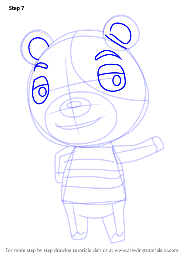 How to Draw Kody from Animal Crossing (Animal Crossing) Step by Step ...