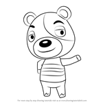 How to Draw Kody from Animal Crossing