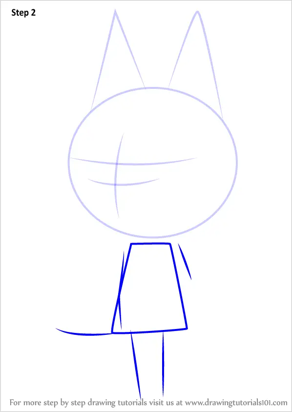 How to Draw Lolly from Animal Crossing (Animal Crossing) Step by Step ...