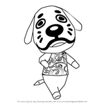 How to Draw Marcel from Animal Crossing