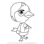 How to Draw Medli from Animal Crossing