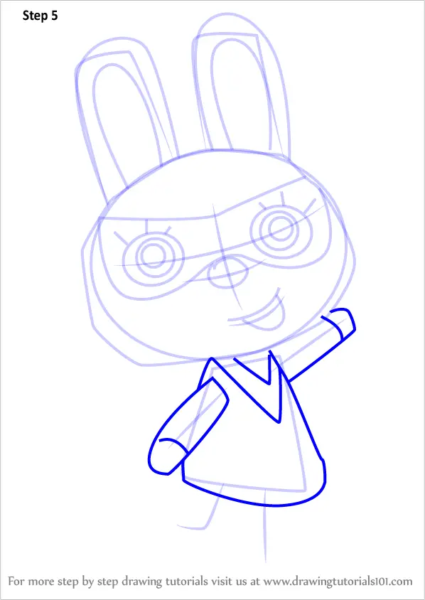 How to Draw Mira from Animal Crossing (Animal Crossing) Step by Step ...