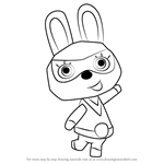 How to Draw Mira from Animal Crossing