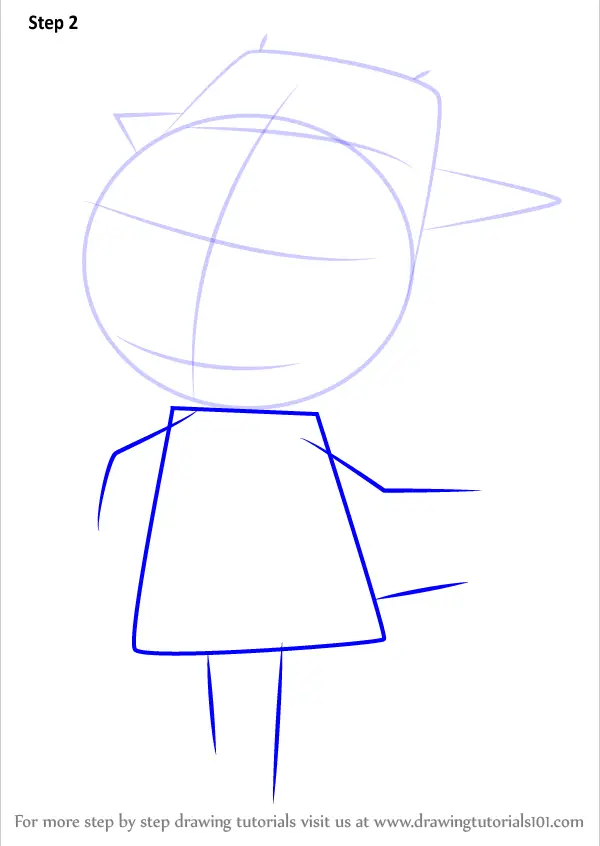 How to Draw Naomi from Animal Crossing (Animal Crossing) Step by Step ...