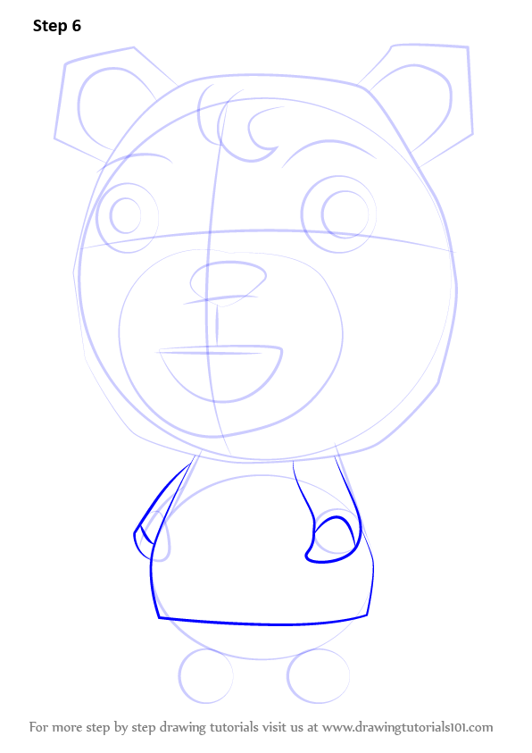 How to Draw Olive from Animal Crossing (Animal Crossing) Step by Step ...