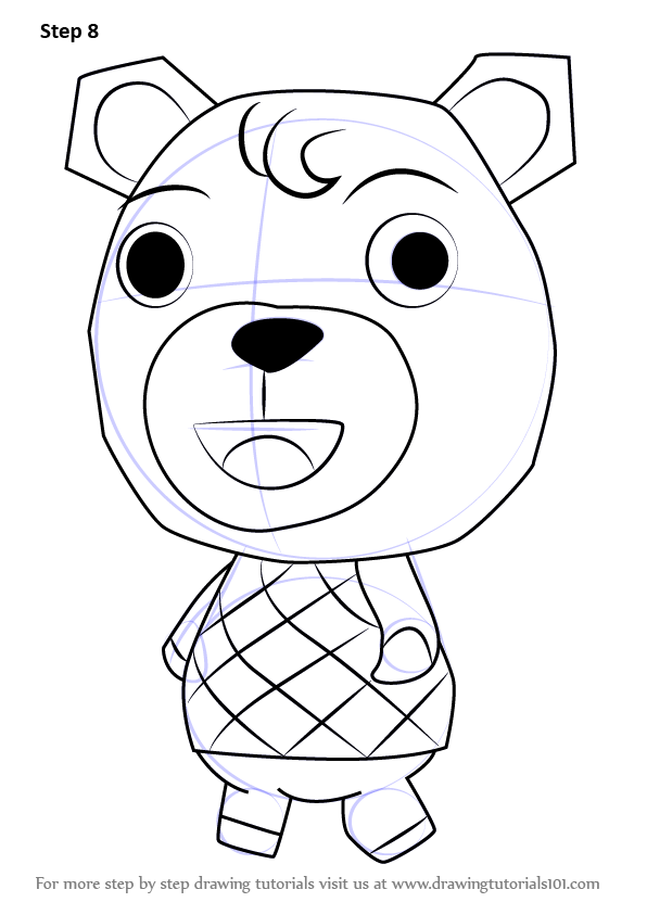 How to Draw Olive from Animal Crossing (Animal Crossing) Step by Step ...