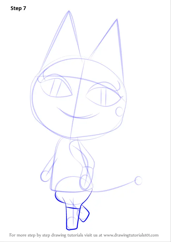 How to Draw Olivia from Animal Crossing (Animal Crossing) Step by Step ...