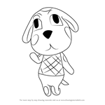 How to Draw Portia from Animal Crossing