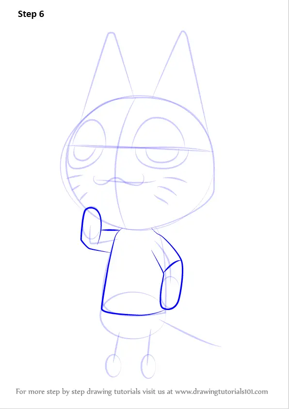 How to Draw Punchy from Animal Crossing (Animal Crossing) Step by Step ...