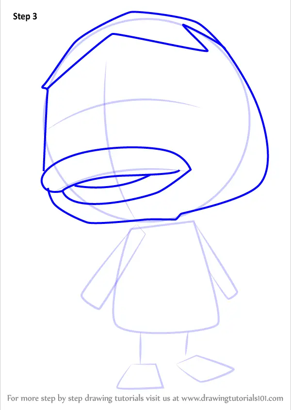 How to Draw Quillson from Animal Crossing (Animal Crossing) Step by ...