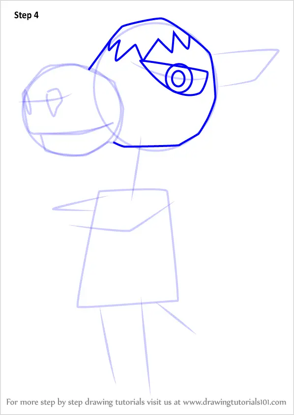 How to Draw Roscoe from Animal Crossing (Animal Crossing) Step by Step ...