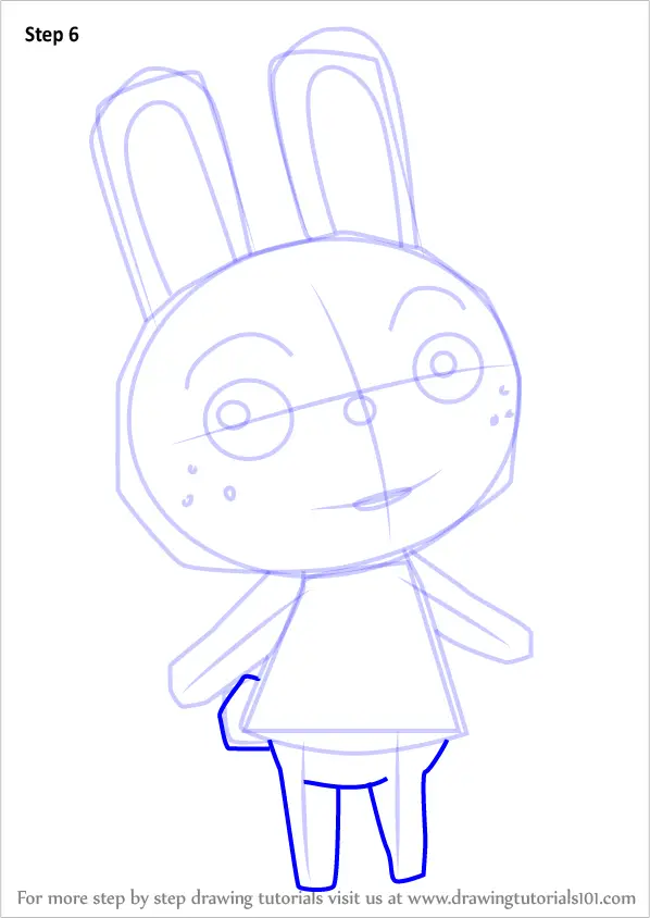 How to Draw Ruby from Animal Crossing (Animal Crossing) Step by Step ...