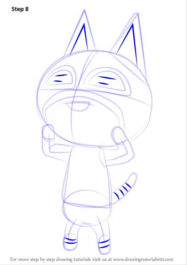 How to Draw Stinky from Animal Crossing (Animal Crossing) Step by Step ...