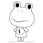 How to Draw Tad from Animal Crossing