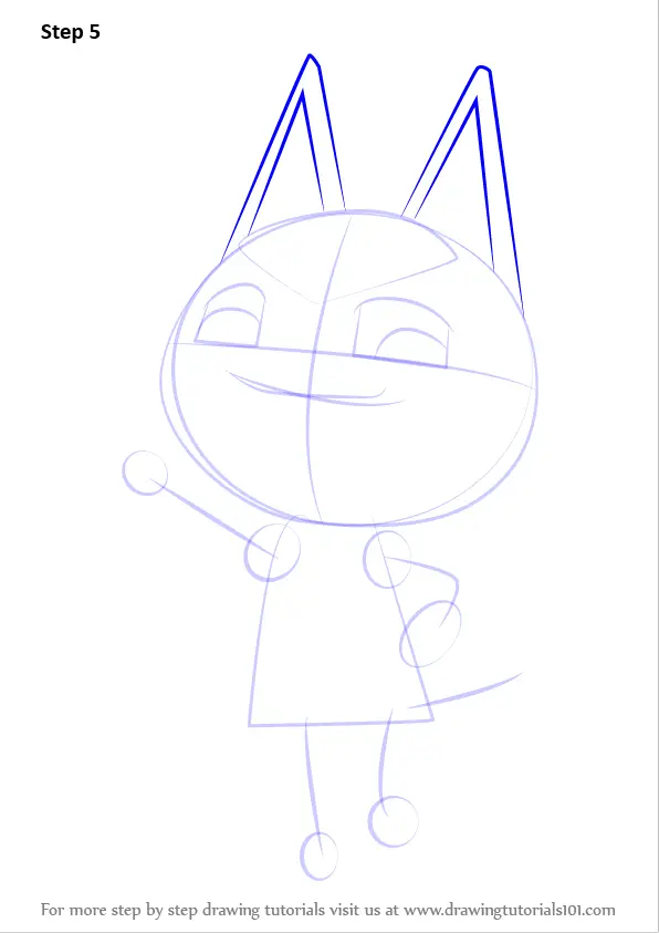 How to Draw Tangy from Animal Crossing (Animal Crossing) Step by Step ...