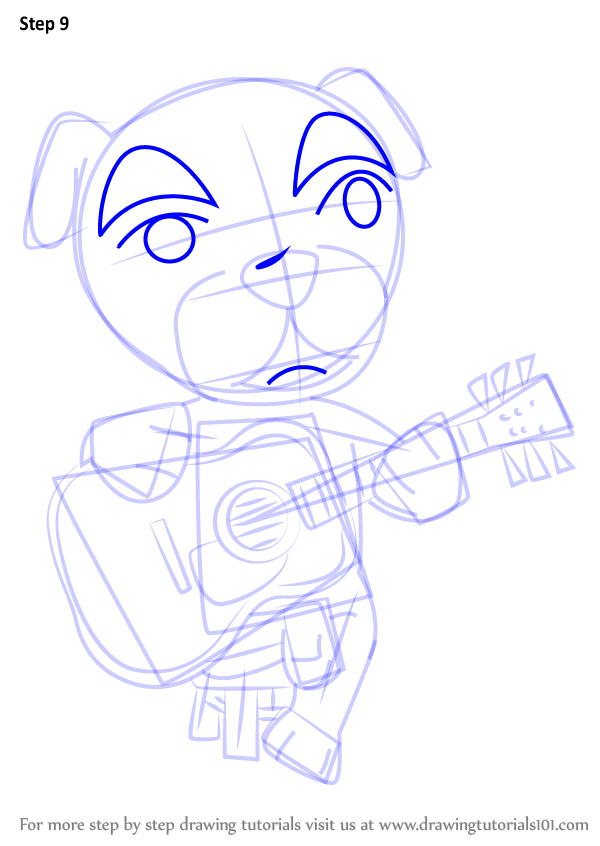 Learn How to Draw Totakeke K.K. Slider from Animal Crossing (Animal