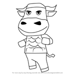 How to Draw Vic from Animal Crossing