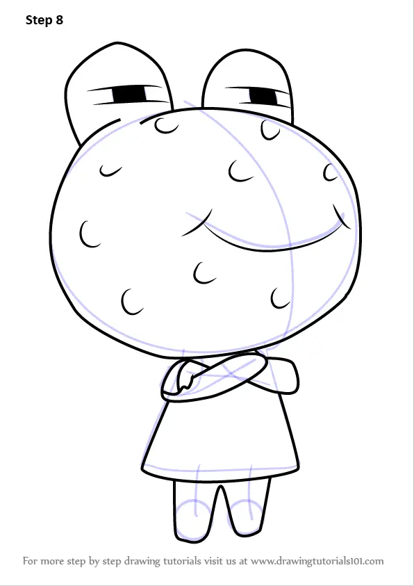 How to Draw Wart Jr. from Animal Crossing (Animal Crossing) Step by ...