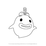 How to Draw Wisp from Animal Crossing
