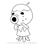 How to Draw Zucker from Animal Crossing
