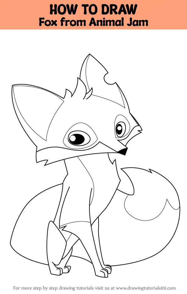 How To Draw A Fox On Animal Jam Go Anime Website - vrogue.co