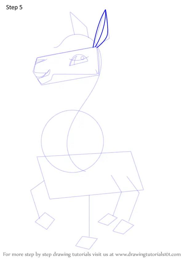 How to Draw Llama from Animal Jam (Animal Jam) Step by Step ...