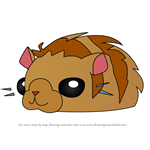 How to Draw Pet Hamster from Animal Jam