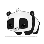How to Draw Pet Panda from Animal Jam