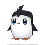 How to Draw Pet Penguin from Animal Jam