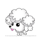 How to Draw Pet Poodle from Animal Jam