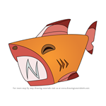 How to Draw Pet Shark from Animal Jam