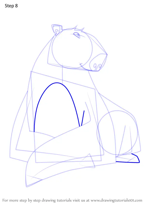 How to Draw Polar Bear from Animal Jam (Animal Jam) Step by Step ...