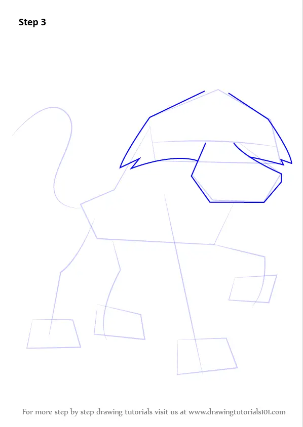 How to Draw Wolf from Animal Jam (Animal Jam) Step by Step ...