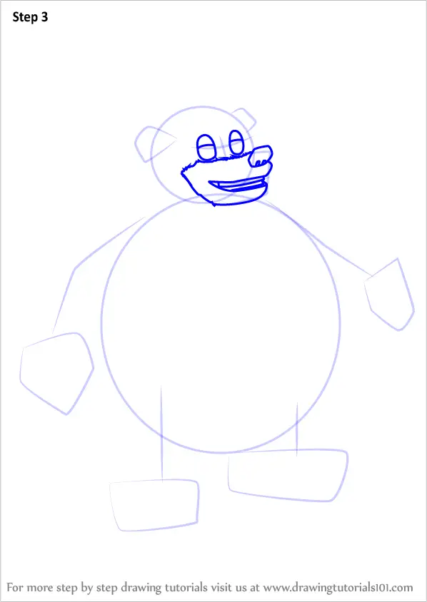 Learn How to Draw Boggy from BanjoKazooie (BanjoKazooie) Step by Step