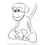How to Draw Chimpy from Banjo-Kazooie