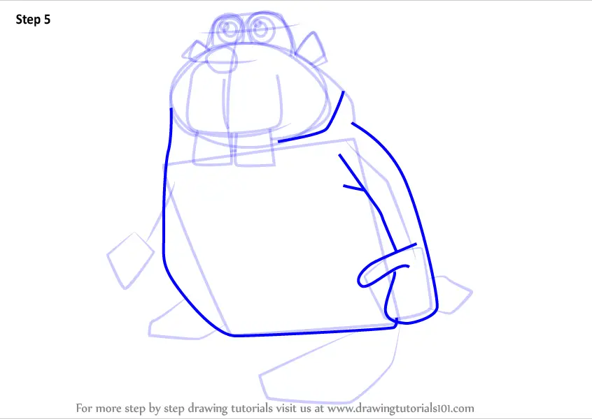 How to Draw Gnawty from Banjo-Kazooie (Banjo-Kazooie) Step by Step ...