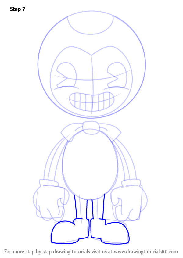 Learn How to Draw Bendy from Bendy and the Ink Machine (Bendy and ...