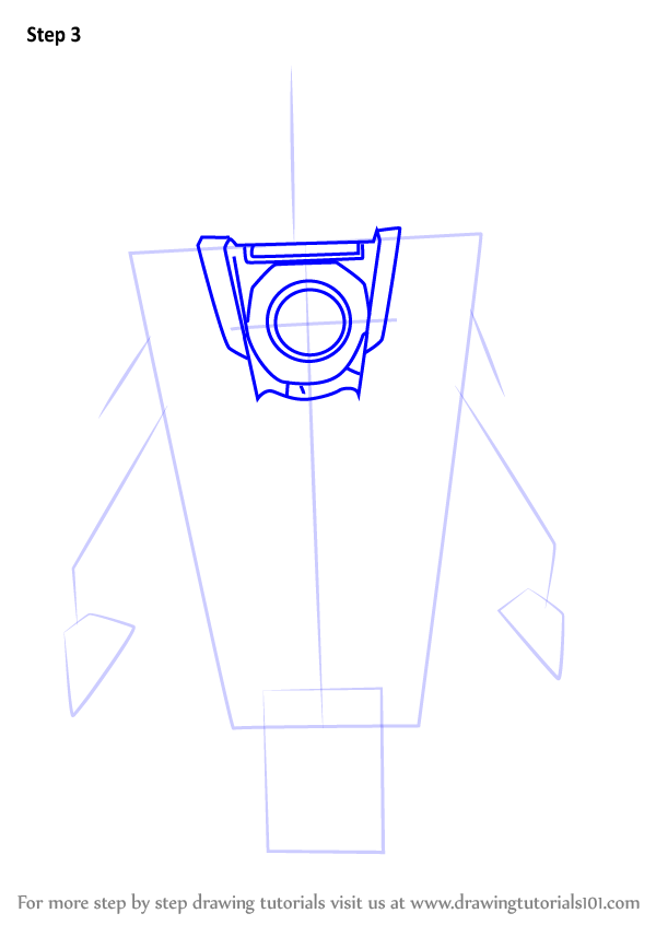 Learn How To Draw Claptrap From Borderlands Borderlands Step By Step Drawing Tutorials