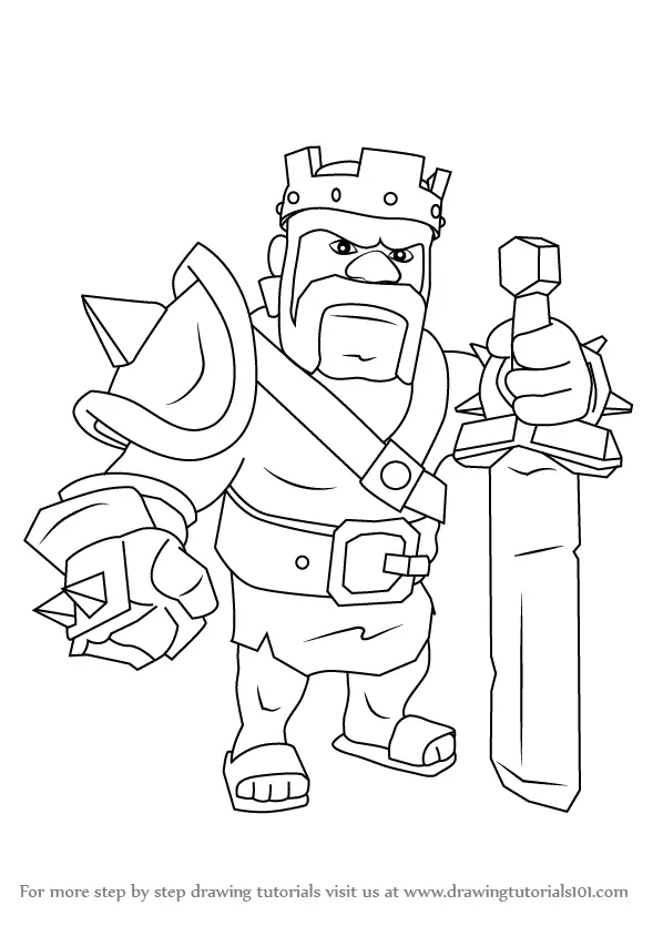 How to Draw Clash of Clans  Wizard  YouTube