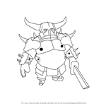 How to Draw Pekka from Clash of the Clans